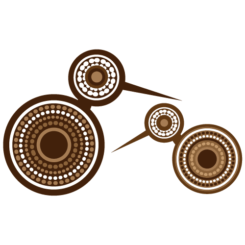 aboriginal art kiwi logo new zeland