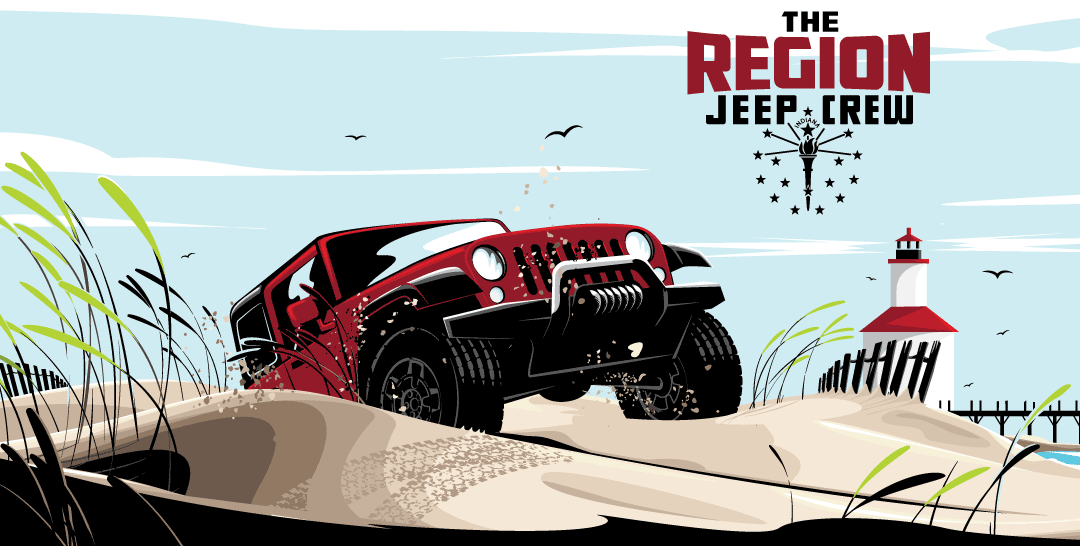  jeep outdoor poster illustration